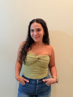 Sage Twist Top